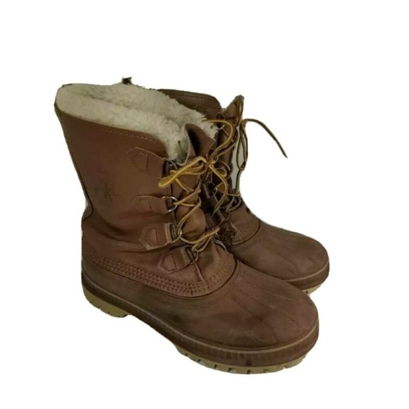 mens size 8 snow boots